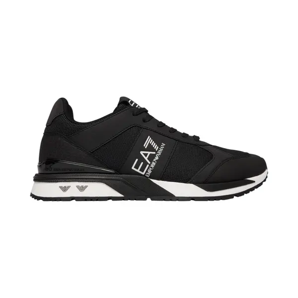 EA7 Unisex. 7X000656_AF13550 Turnschuhe Evolution Schwarz (41 1/3), Wohnung, Schnürsenkel, Lässig thumbnail