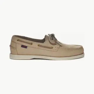 Sebago Heren Dockside Portland Nubuck Camel | Beige | Maat, 39