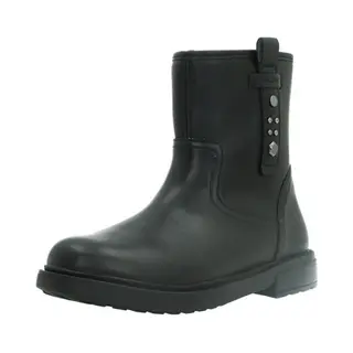 Geox J Eclair Girl I, Chelsea Boot, Black,