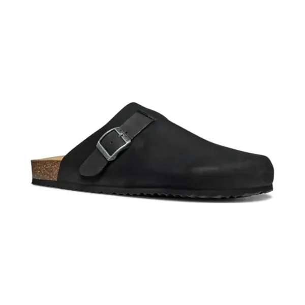 Geox, Herren, Sandalen, Pantoletten, Schwarz, (44) thumbnail