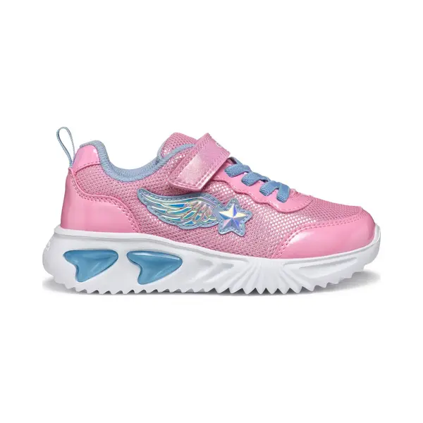 Geox J Assister Girl B Sneakers Voor Meisjes, Roze Lt Sky, 25 Eu thumbnail