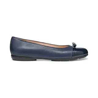 Geox D Annytah C Ballet Plat Pour Femme, Bleu Marine, 36, 5 Eu