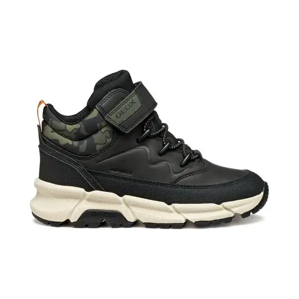 Geox Junior J Flexyper Plus Boy B Abx Ankle Boots Black/Military 34_Eu thumbnail