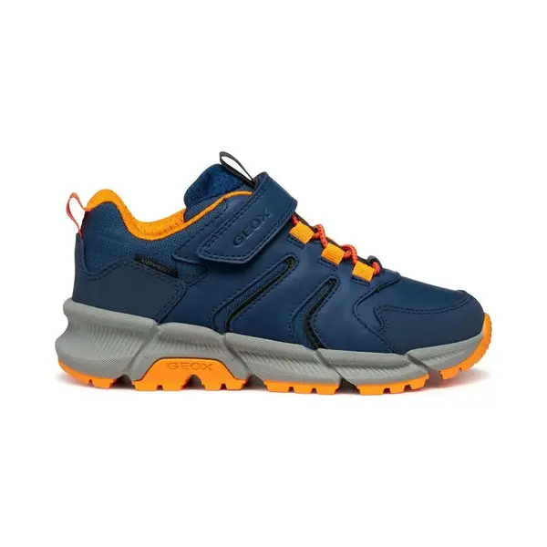 Geox Junior J Flexyper Plus Boy B Abx Sneakers Denim/Orange 28_EU thumbnail