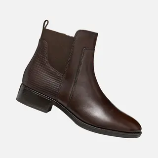 Geox Woman D Felicity Ankle Boots Dk Brown 39.5_EU