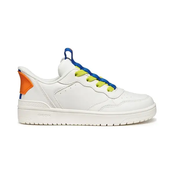 Geox J Washiba Fast In Bo Sneaker, White/Royal, 33 Eu thumbnail