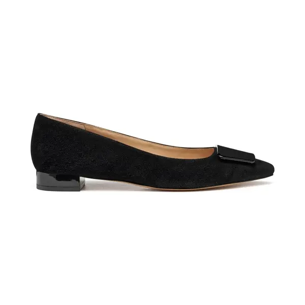 Geox D Giselda15 Ballet Flat Femme, Zwart., 38.5 Eu thumbnail
