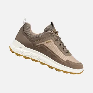 Geox Damen D Spherica 4X4 B Abx Sneaker, Beige, 39 Eu