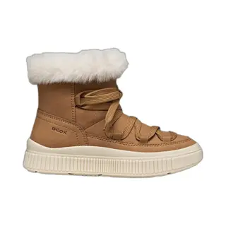 Geox Junior J Laquinny Girl Ankle Boots Whisky 37_EU