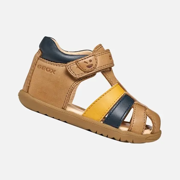 Platte Sandalen Geox B Sandal Macchia Boy thumbnail