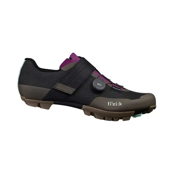 Fizik Vento Ferox Carbon Mtb-Schuhe Braun Schwarz Lila - 42 thumbnail