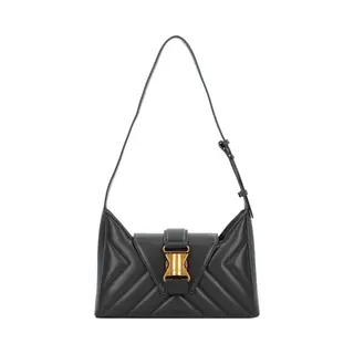 Replay Damen Schultertasche Aus Kunstleder, Schwarz (Black 0098), Onesize