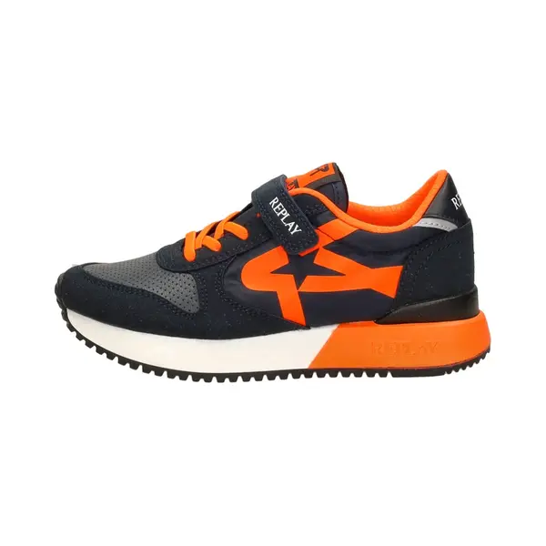 Replay Fiber Jr 1 Sneakers - Jongens - Oranje thumbnail