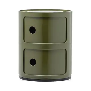 Kartell - Storage Componibili - Green - Abs - Designer Anna Castelli Ferrieri