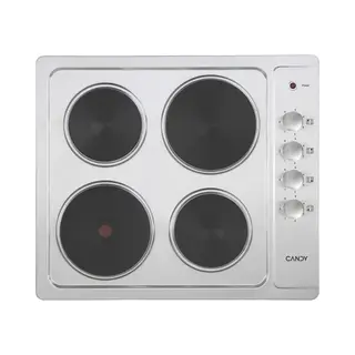 Candy CLE64KX Stainless steel Built-in 58 cm Sealed plate 4 zone(s)