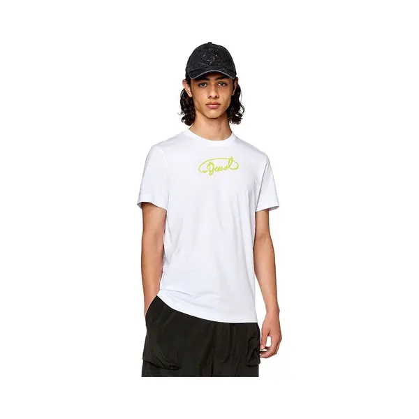 Diesel Diegor T-shirt Met Korte Mouwen Wit S Man thumbnail