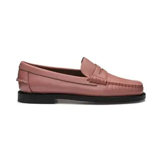 Sebagovoor Vrouwen. 76112KW Klassieke Dan Roze Leren Loafers (39), Leer, Plat, Geen, Casual