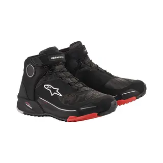 Alpinestars Cr-X Drystar® Riding Shoes Black Camo Red