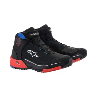Alpinestars Honda Cr-X Drystar Riding Schoenen Zwart Rood Blauw - Maat 7.5 - Laars