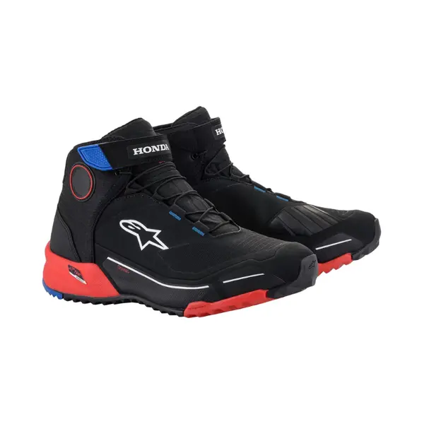Alpinestars Honda Cr-X Drystar Riding Schoenen Zwart Rood Blauw - Maat 13 - Laars thumbnail