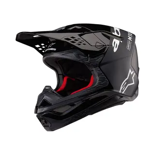 Alpinestars Supertech M10 Flood Helm Ece Black Dark Gray M G, Größe, Xxl