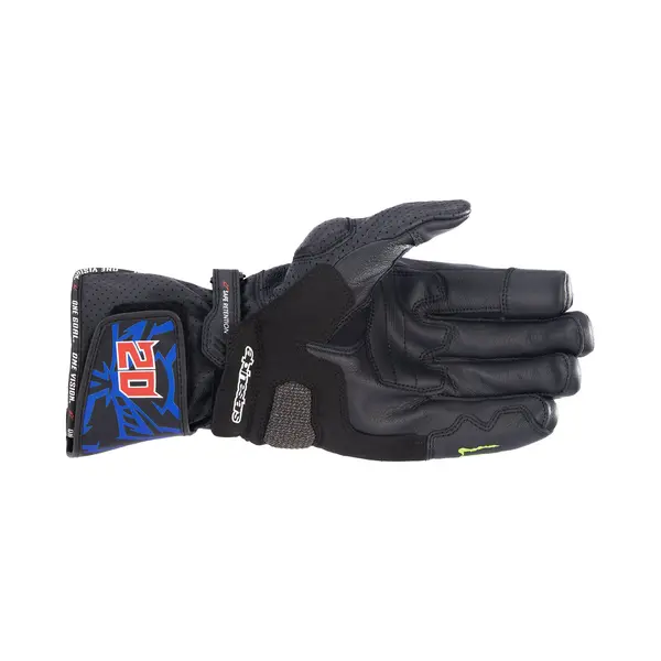 Alpinestars FQ20 Sp-8 V3 Monster Zwart Blauw Felrood Groen - Maat Xxxl - Handschoen thumbnail