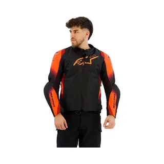 Alpinestars T-Sp 1 V2 Waterproof Jas Zwart Rood Fluo - Maat L - Jas