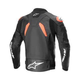 Alpinestars Gp Plus R V4 Airflow Lederjacke Black Red Fluo White, Größe, 60
