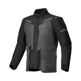 Alpinestars St-7 2L Gore-Tex® Deep Grijs Zwart Donker Khaki Motorjas - Maat Xxxl - Jas