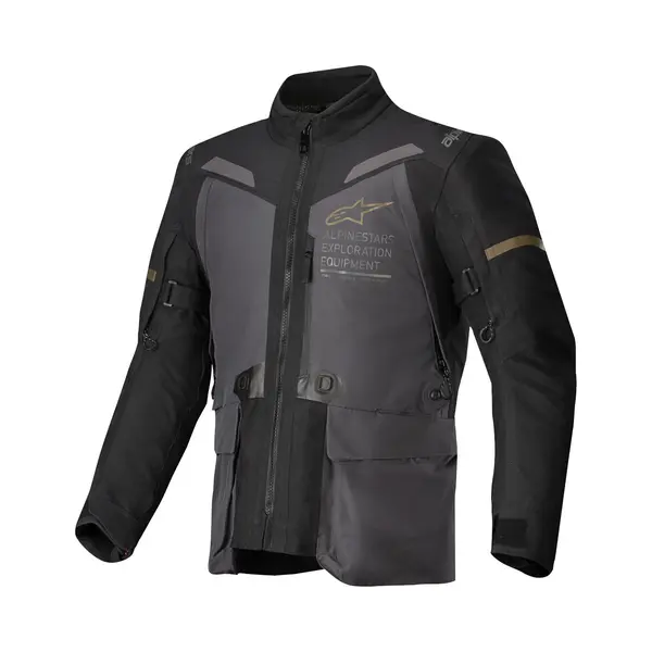 Alpinestars St-7 2L Gore-Tex® Deep Grijs Zwart Donker Khaki Motorjas - Maat Xxxl - Jas thumbnail