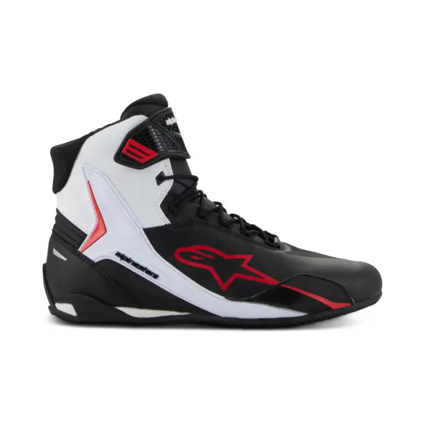 Alpinestars Faster-4 Shoes Black White Red thumbnail