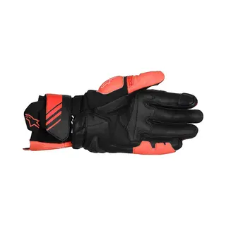 Alpinestars Gp Plus R V3 Leather Gloves Bright Red Fluo Black, Size, Xxl
