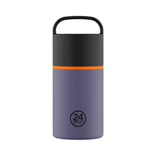 24Bottles Spin Dagelijks gebruik 480 ml Roestvrijstaal Zwart, Paars