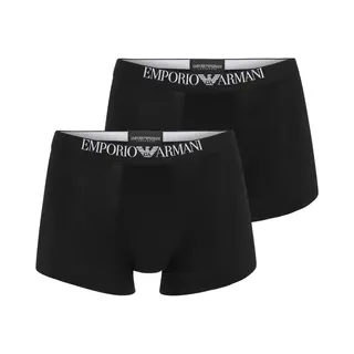 Emporio Armani For Man. EM000253_AF14134 Set Of 2 Delicate Boxers Black (S), Homewear, Viscose