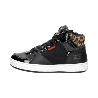 Replay Cobra 1 Hoge Sneakers - Meisjes - Zwart - Maat 31