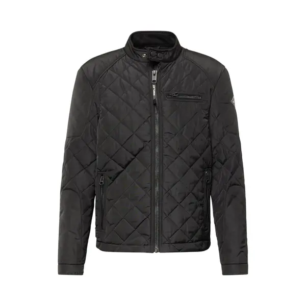 Replay Herren M8000 Bikerjacke, Black 098, S Eu thumbnail