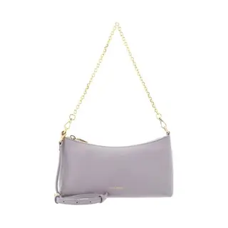 Coccinelle Leren Schoudertas Aura Mini Bag Grained Leather Oyster Mauve