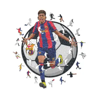 Iconic Puzzles Fc Barcelona - Lamine Yamal Vormpuzzel 270 stuk(s) Sporten