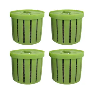 Aquarium Bloempot - Bloempot 4-pack - Aquarium Bloempot - Aquarium Hydrocultuur Beplantingsrek, Waterlandschap Decoratie, Geschikt Voor Appartementen,