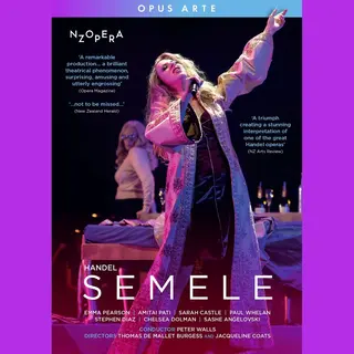 Pias Nederland New Zealand Opera, Peter Walls - Händel, Semele (Dvd)