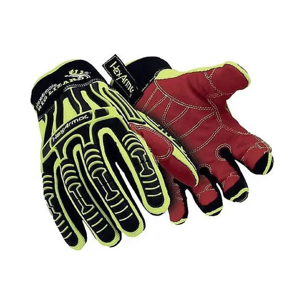 HexArmor 6067009 Rig Lizard Gloves Cut-Proof Size 9 Max Grip Impac... thumbnail