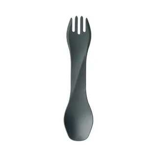 Human Gear - GoBites Bio - Herbruikbaar - Bestek - Spork - Dark Gray - Campingbestek