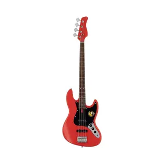 Sire Basses Elektrische Basgitaar - V3P 4/Rs - 4-snarig, Passief, Red Satin