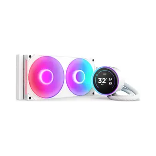 Nzxt Kraken Elite 280 Rgb Processor Alles-in-één vloeistofkoeler 14 cm Wit 1 stuk(s)