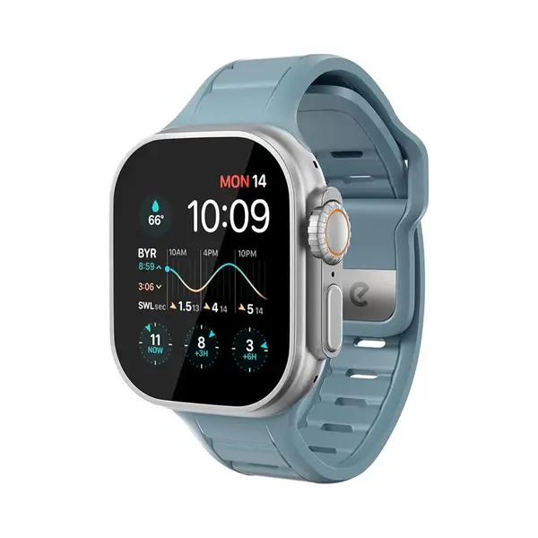 Keybudz Journey Fkm Horlogeband 44/45/46/49mm – Weerbestendig En 100% Waterdicht – Uv-bestendige Afwerking – Compatibel Met Alle Apple Watch thumbnail