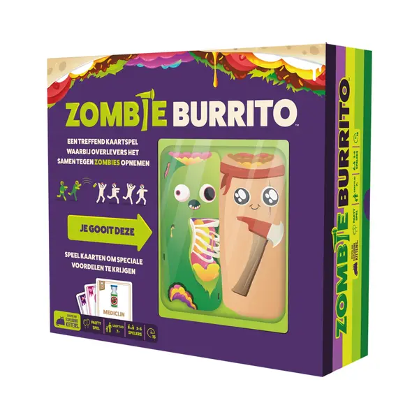 Zombie Burrito – Teamgericht Dodge‑burrito Feestje (Exploding Kittens) thumbnail