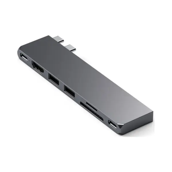 Satechi St-Hucphsm laptop dock/port replicator Docking Usb 3.2 Gen 2 (3.1 Gen 2) Type-C Grey thumbnail