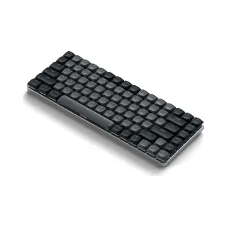 Satechi SM1 toetsenbord Kantoor Usb + Bluetooth Qwerty Engels Zwart, Grijs