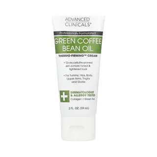 Advanced Clinicals, Groene Koffieboonolie, Thermo-Firming - 59 Ml