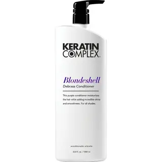 Keratin Complex Blondeshell Debrass Conditioner - 1000 Ml- Zilvershampoo - Voor Blondines -